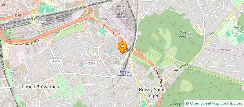 localisation de l'entreprise SYND COPRO DU PARKING P2 à BOISSY-SAINT-LEGER