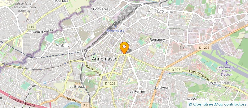 localisation de l'entreprise SYND COPRO DUBOIS TREIZE  ANNEMASSE