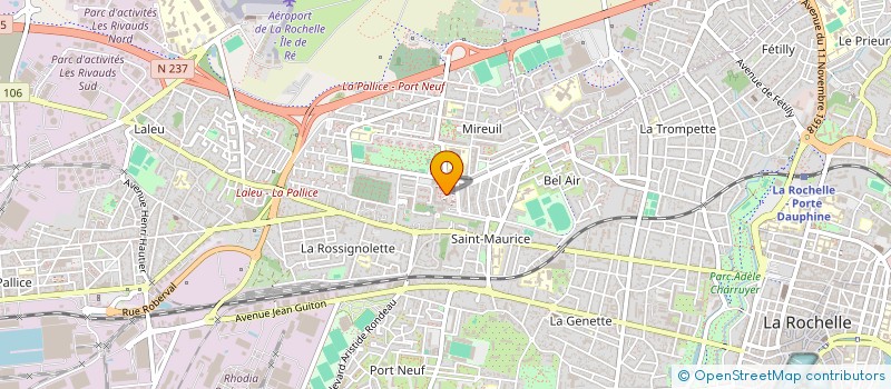 localisation de l'entreprise SYND COPRO EUROPE 4  LA ROCHELLE