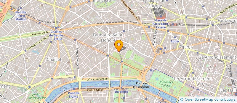 localisation de l'entreprise SYND COPRO GABRIEL  PARIS