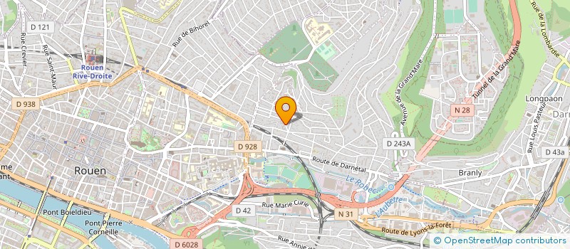 localisation de l'entreprise SYND COPRO GEMEAUX à ROUEN