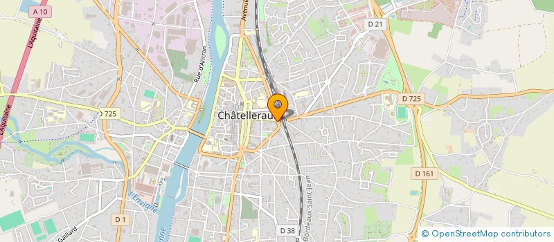 localisation de l'entreprise SYND COPRO GUIONNET LOUIS à CHATELLERAULT