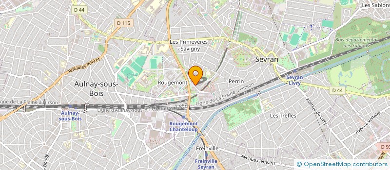 localisation de l'entreprise SYND COPRO H. BOUCHER RES. LE CHARCOT à SEVRAN