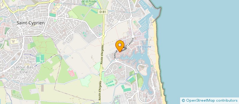 localisation de l'entreprise SYND COPRO HAMEAU DU PORT  SAINT-CYPRIEN