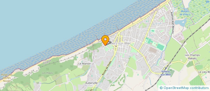 localisation de l'entreprise SYND COPRO HAUTS DE BOIS LURETTE  VILLERS-SUR-MER