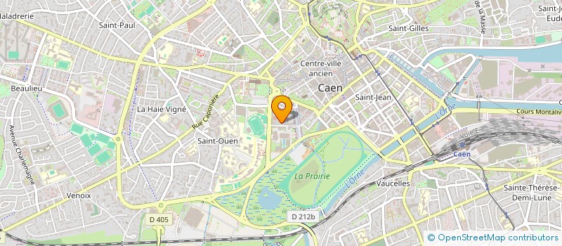 localisation de l'entreprise SYND COPRO HELITAS à CAEN