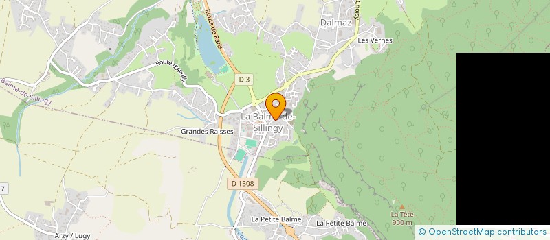 localisation de l'entreprise SYND COPRO HENRY DE LA BALME  LA BALME-DE-SILLINGY