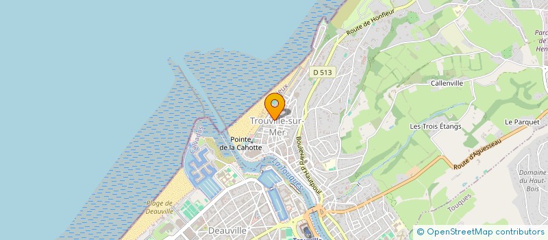 localisation de l'entreprise SYND COPRO HOME TROUVILLE  TROUVILLE-SUR-MER