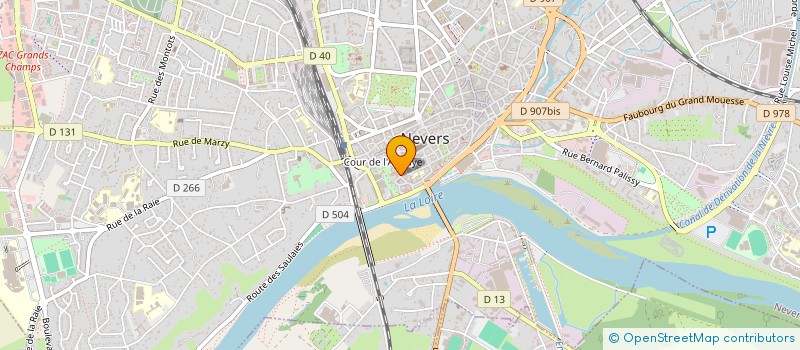 localisation de l'entreprise SYND COPRO IMM 17 RUE ST GENEST A NEVERS à NEVERS