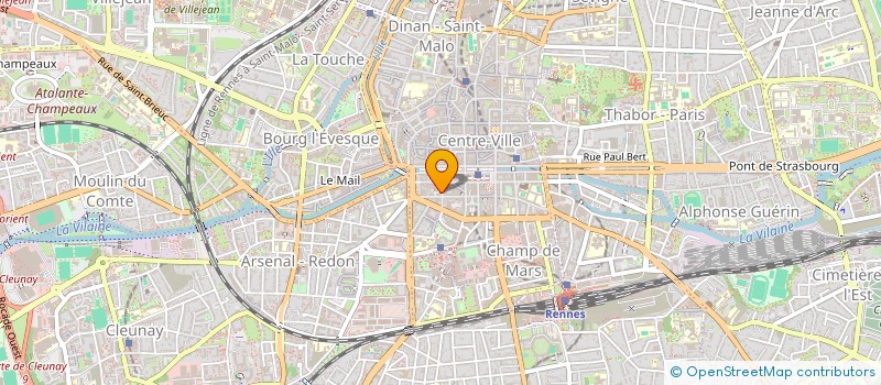 localisation de l'entreprise SYND COPRO IMM 18 RUE LANJUINAIS  RENNES