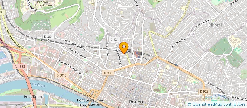 localisation de l'entreprise SYND COPRO IMM 22 ET 24 RUE CAMPULLEY à ROUEN