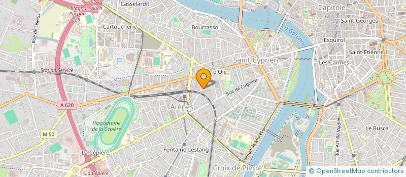 localisation de l'entreprise SYND COPRO IMM 23 ALLEE MAURICE SARRAUT à TOULOUSE