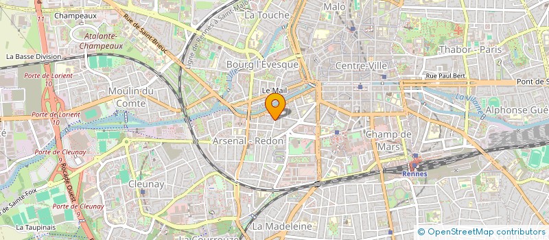 localisation de l'entreprise SYND COPRO IMM 8 R INKERMANN  RENNES