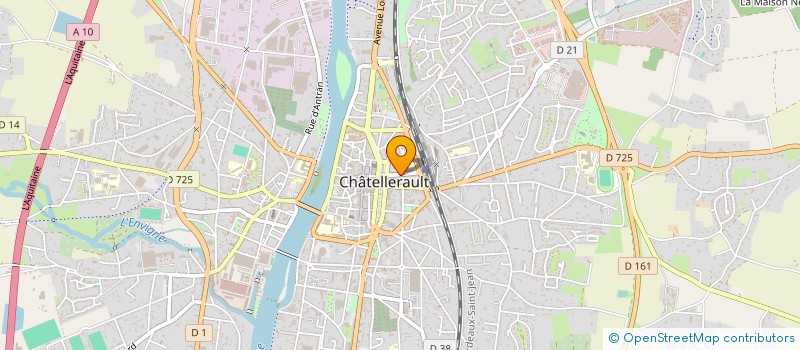 localisation de l'entreprise SYND COPRO IMM AV TREUIL  CHATELLERAULT