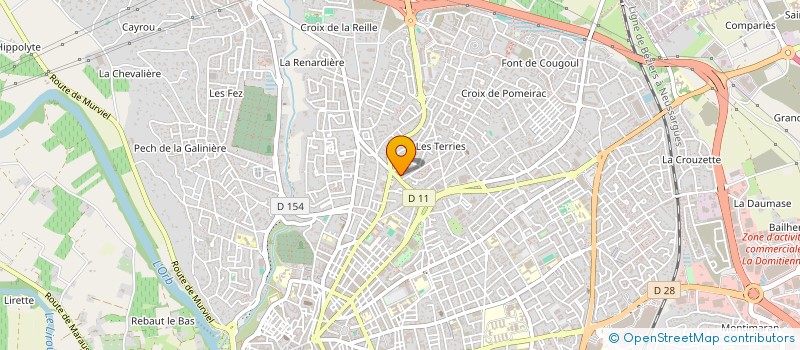 localisation de l'entreprise SYND COPRO IMM AZUR  BEZIERS