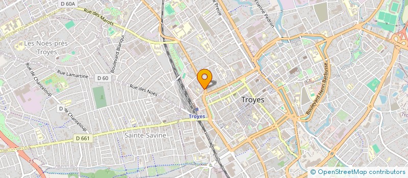 localisation de l'entreprise SYND COPRO IMM CASIMIR PERRIER  TROYES