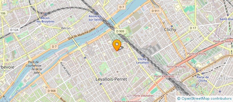 localisation de l'entreprise SYND COPRO IMM FONCIERE DE LEVALLOIS à LEVALLOIS-PERRET