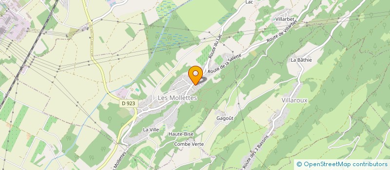 localisation de l'entreprise SYND COPRO IMM LE CATINAT  MONTMELIAN