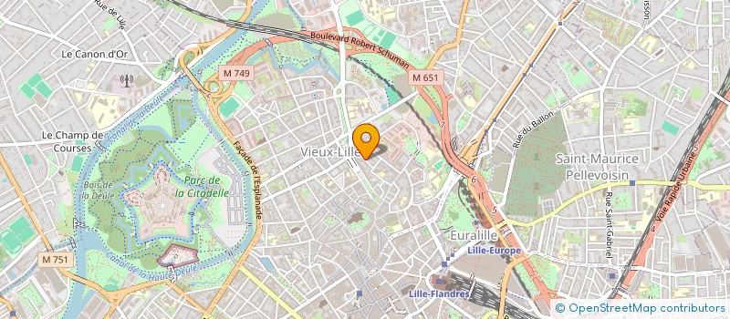 localisation de l'entreprise SYND COPRO IMM LE CLOS DES PENITENTES à LILLE