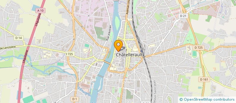 localisation de l'entreprise SYND COPRO IMM LE DUPLEIX  CHATELLERAULT