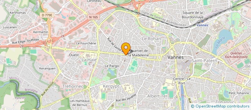 localisation de l'entreprise SYND COPRO IMM LE GOUEFF à VANNES