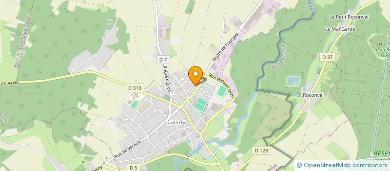 localisation de l'entreprise SYND COPRO IMM LE PETIT NOYER  GASNY