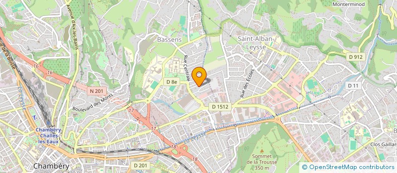 localisation de l'entreprise SYND COPRO IMM LES FLORALIES  BASSENS