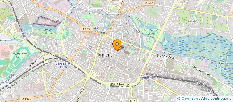 localisation de l'entreprise SYND COPRO IMM RUE DES SERGENTS  AMIENS