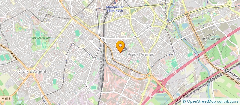 localisation de l'entreprise SYND COPRO IMM ST GERMAIN à MONTPELLIER