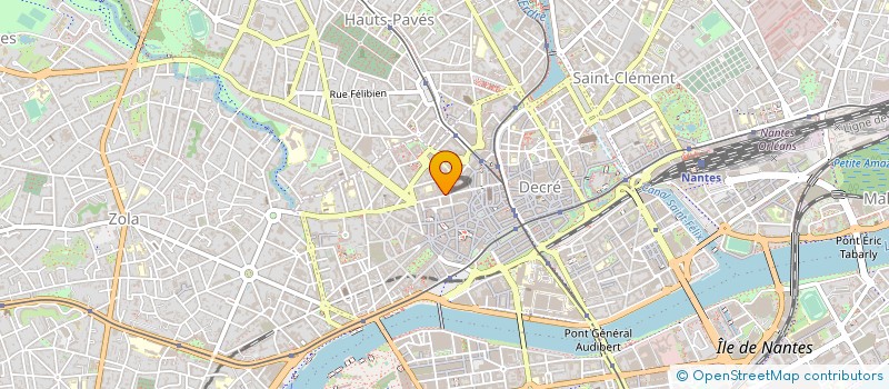 localisation de l'entreprise SYND COPRO IMMEU 12 R CALVAIRE 1 R LAFAY à NANTES