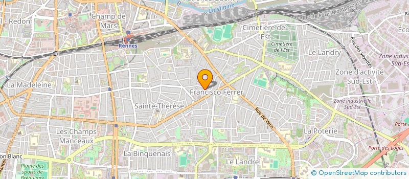 localisation de l'entreprise SYND COPRO IMMEU 12 R MONTAIGNE  RENNES