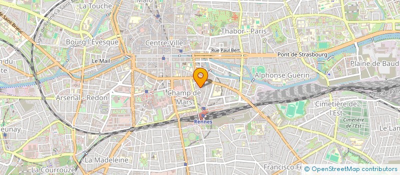 localisation de l'entreprise SYND COPRO IMMEU 31 AV JANVIER  RENNES