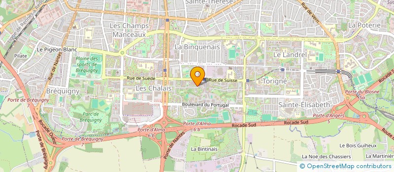 localisation de l'entreprise SYND COPRO IMMEU 35 CRS DE BILBAO  RENNES