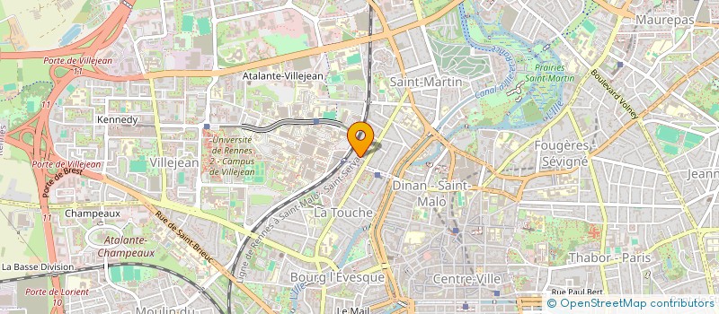 localisation de l'entreprise SYND COPRO IMMEU LA FLEURIAYS  RENNES