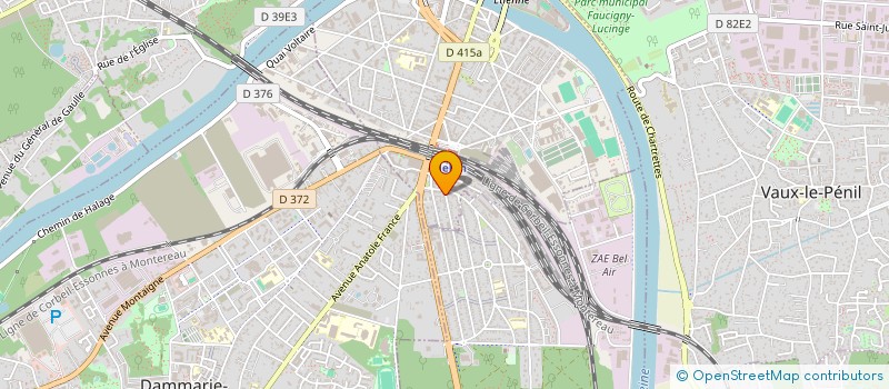 localisation de l'entreprise SYND COPRO IMMEUBLE 1O RUE D AUBIGNY  MELUN