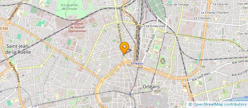 localisation de l'entreprise SYND COPRO IMMEUBLE 20 FAUBOURG BANNIER à ORLEANS