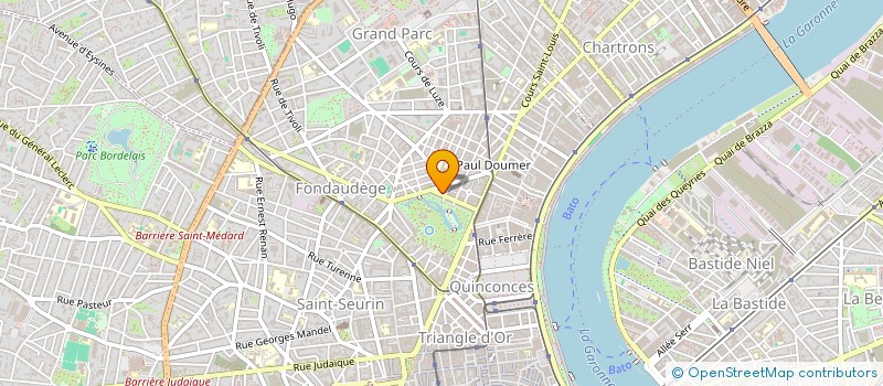 localisation de l'entreprise SYND COPRO IMMEUBLE 43 RUE D AVIAU  BORDEAUX