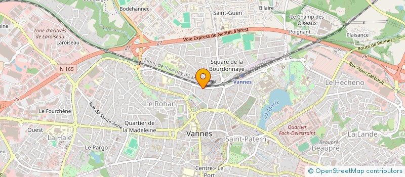 localisation de l'entreprise SYND COPRO IMMEUBLE CHATEAUBRIAND à VANNES