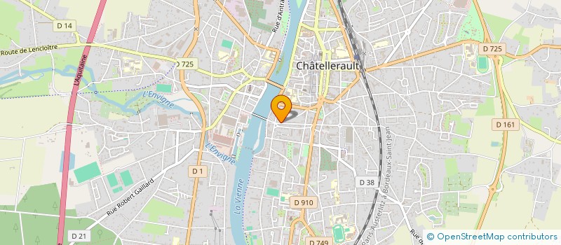 localisation de l'entreprise SYND COPRO IMMEUBLE LE BALZAC  CHATELLERAULT