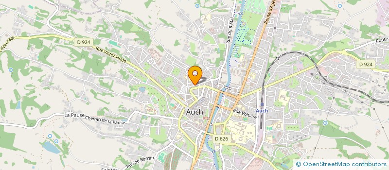 localisation de l'entreprise SYND COPRO IMMEUBLE ROQUELAURE  AUCH