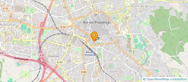 localisation de l'entreprise SYND COPRO IMMEUBLE SALEN à AIX-EN-PROVENCE
