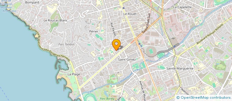 localisation de l'entreprise SYND COPRO IMMEUBLE VILLA HESTIA à MARSEILLE 8EME