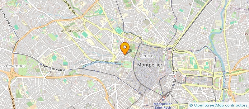 localisation de l'entreprise SYND COPRO JARDIN DE LA REINE à MONTPELLIER