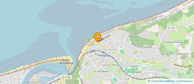 localisation de l'entreprise SYND COPRO JARDINS D HOULGATE  HOULGATE