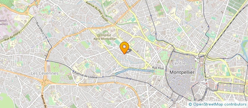 localisation de l'entreprise SYND COPRO JARDINS D OC LES J à MONTPELLIER
