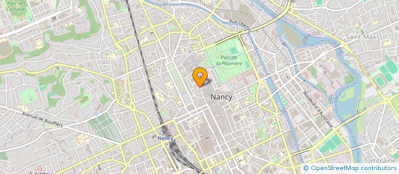 localisation de l'entreprise SYND COPRO JARDINS DES LUMIERES  NANCY