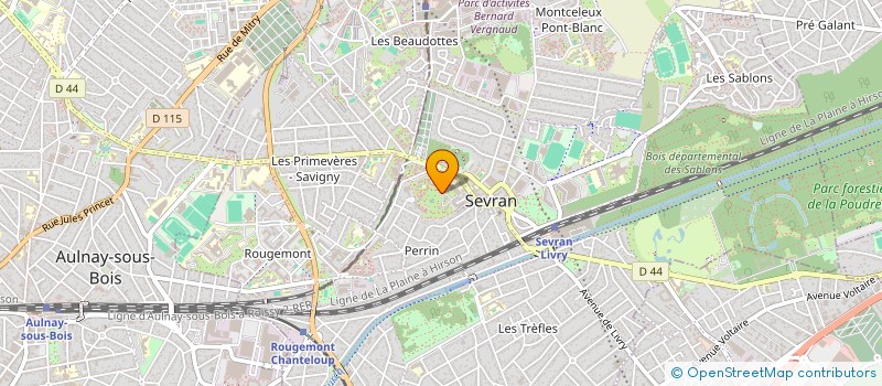 localisation de l'entreprise SYND COPRO JEAN PERRIN à SEVRAN