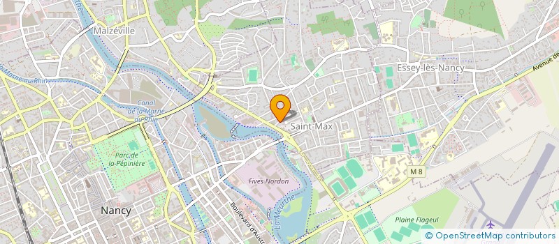 localisation de l'entreprise SYND COPRO JOSEPH HUET  SAINT-MAX