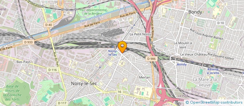 localisation de l'entreprise SYND COPRO JOSEPHINE à NOISY-LE-SEC