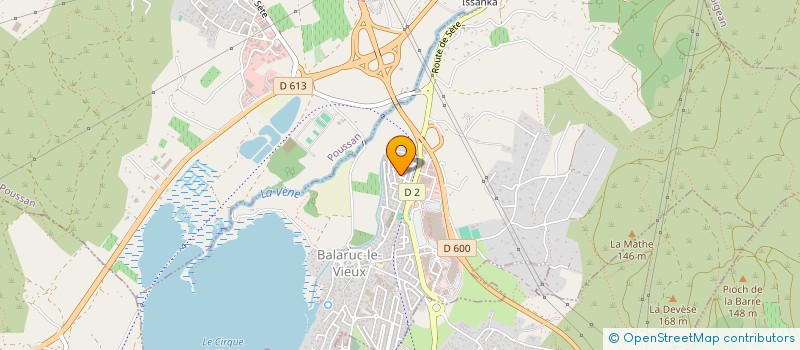 localisation de l'entreprise SYND COPRO L'ALTAIR  BALARUC-LES-BAINS